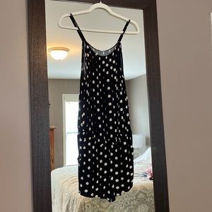 Polka dot romper